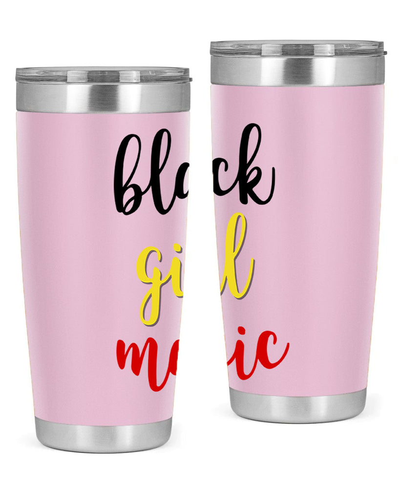 black girl magic color 246#- black words phrases- Cotton Tank