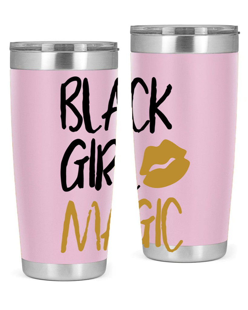 black girl magic lips cocoandbanana 245#- black words phrases- Cotton Tank