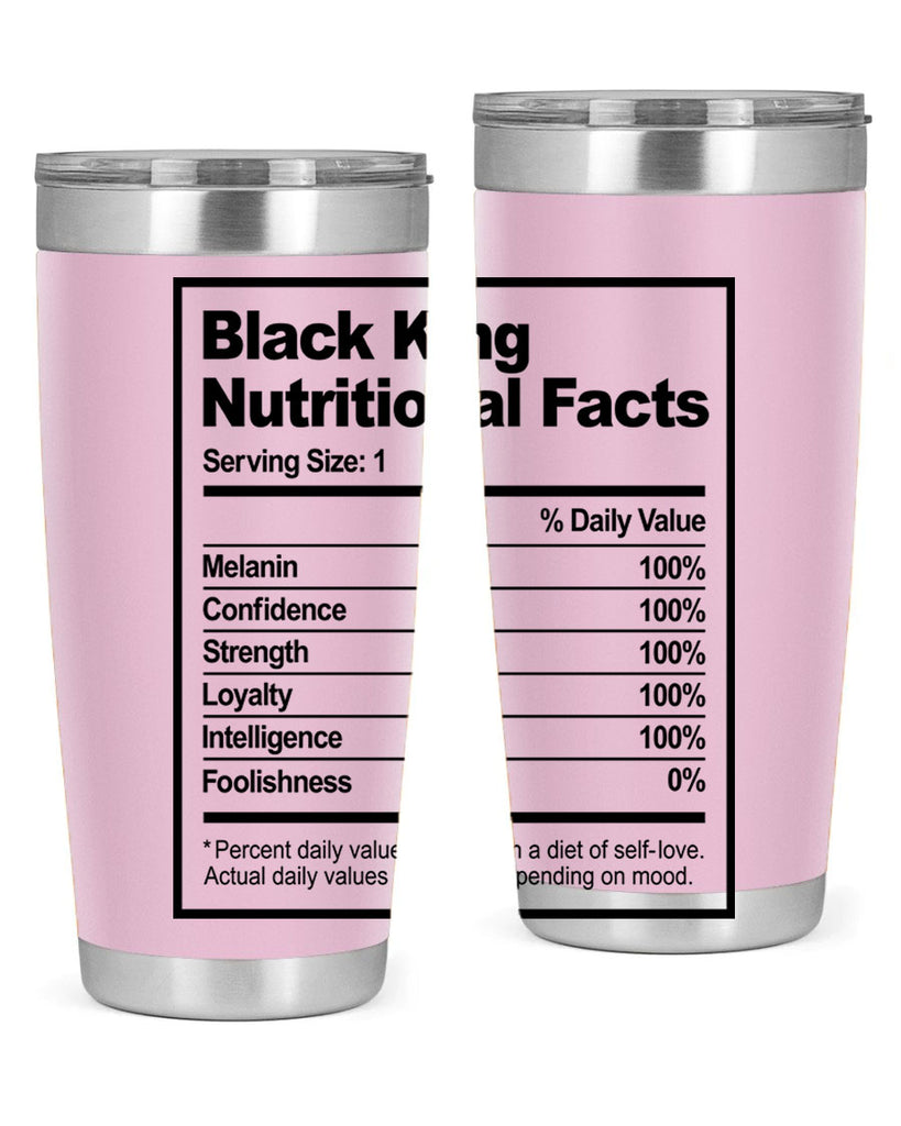 black king nutritional facts 231#- black words phrases- Cotton Tank