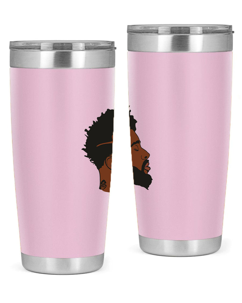 black man 30#- black men - boys- tumbler