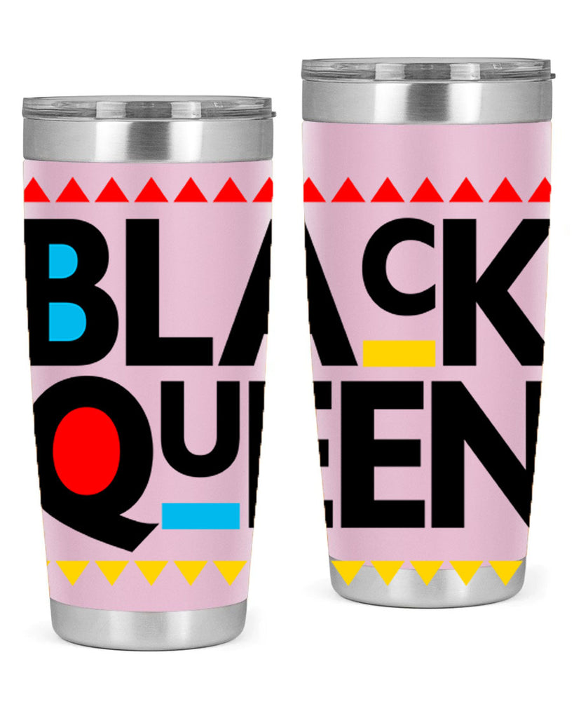 black queen 222#- black words phrases- Cotton Tank
