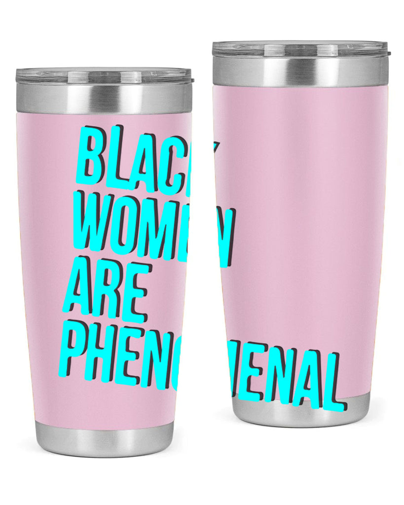 black woman are phenomenal color 216#- black words phrases- Cotton Tank