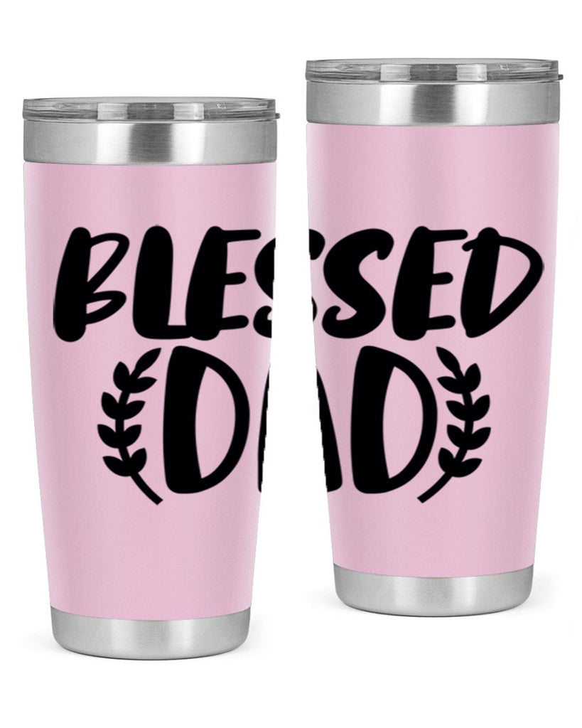 blessed dad 36#- dad- Tumbler