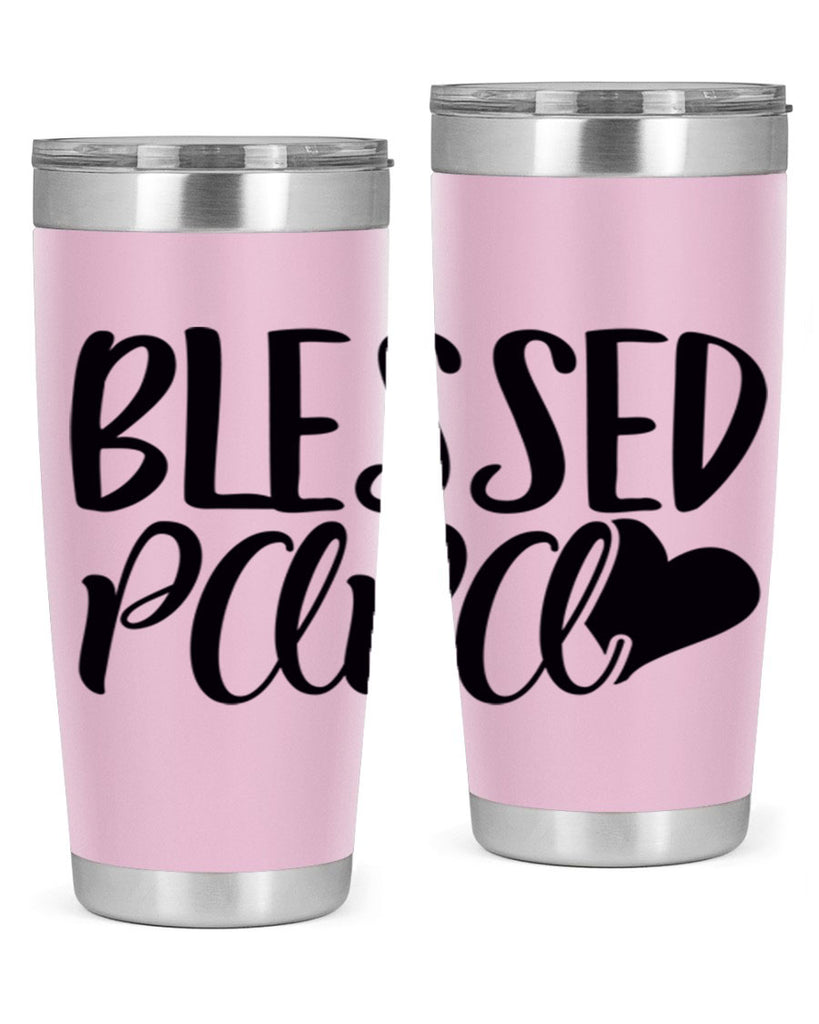 blessed papa 70#- grandpa - papa- Tumbler