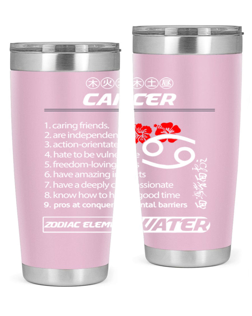 cancer 175#- zodiac- Tumbler