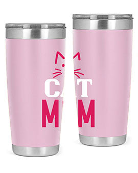 cat mom Style 34#- cat- Tumbler