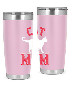 cat mom Style 35#- cat- Tumbler