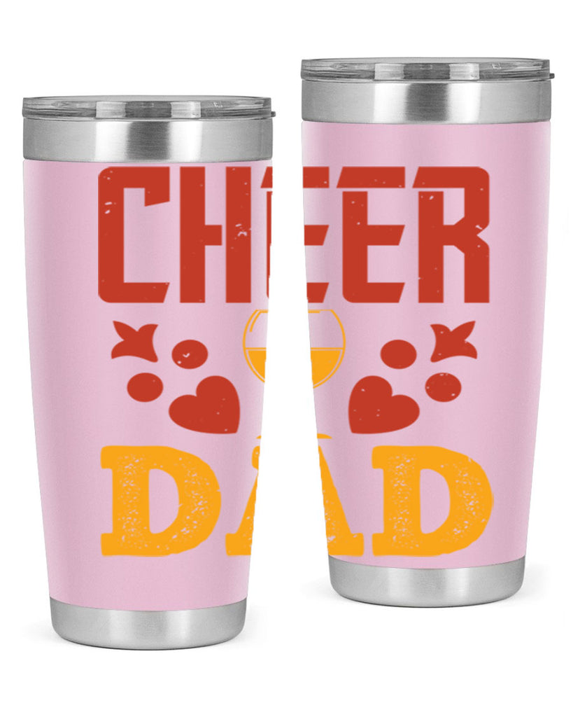 cheer dad 121#- fathers day- Tumbler