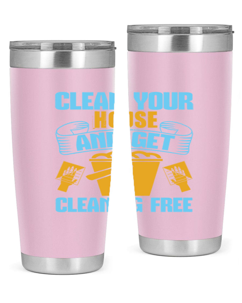 clean your house and get cleaning free Style 46#- cleaner- tumbler