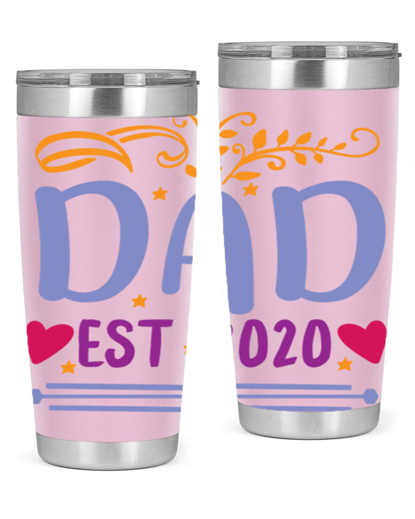 dad est 98#- fathers day- Tumbler