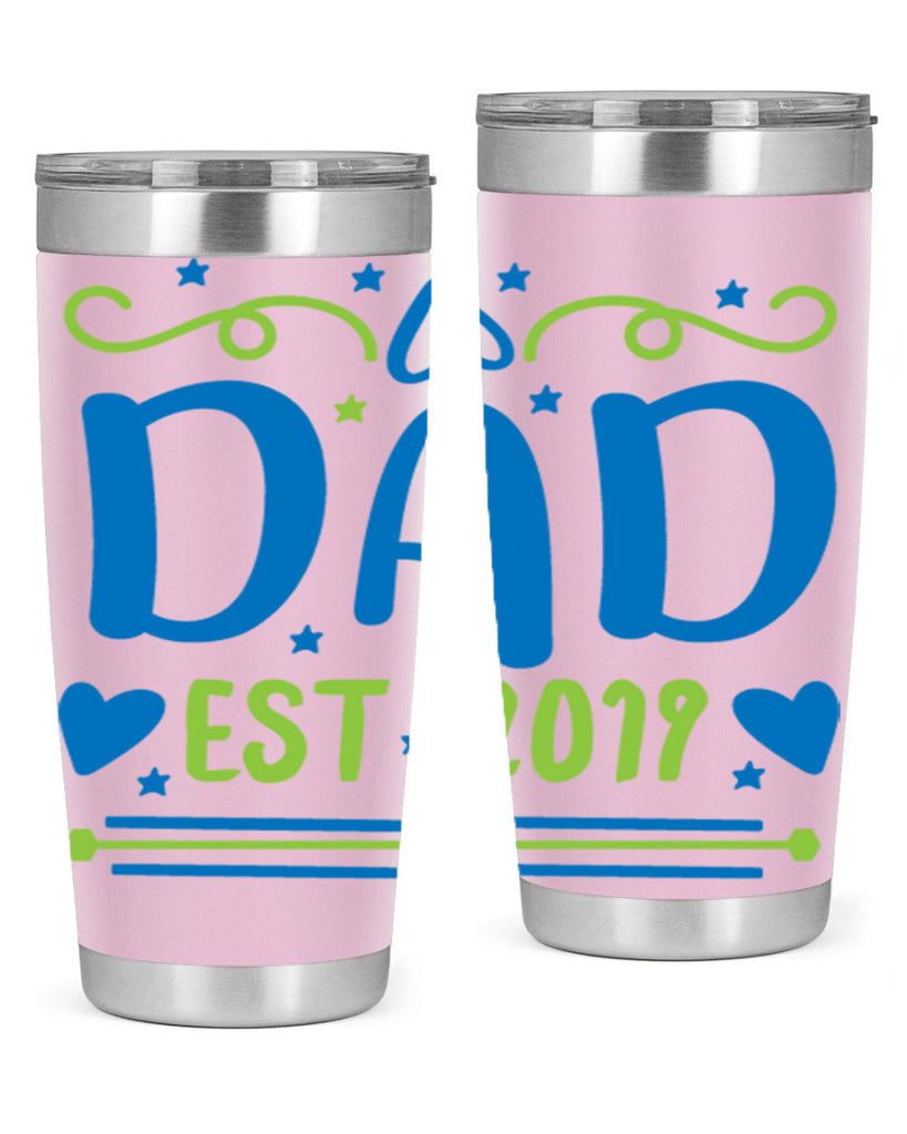 dad est 99#- fathers day- Tumbler