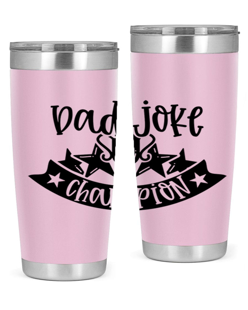 dad joke champion 66#- fathers day- Tumbler