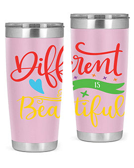 different is beautiful Style 11#- autism- Tumbler