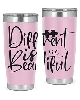different is beautiful Style 12#- autism- Tumbler