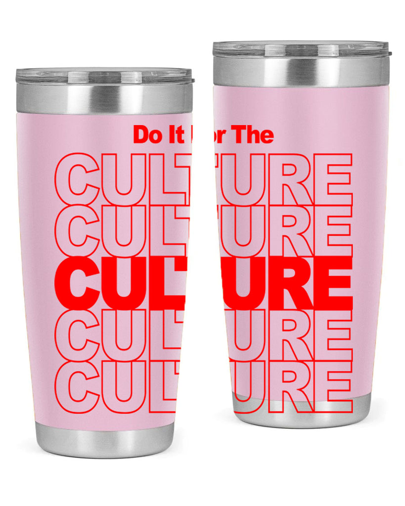 do it for the culture 170#- black words phrases- Cotton Tank