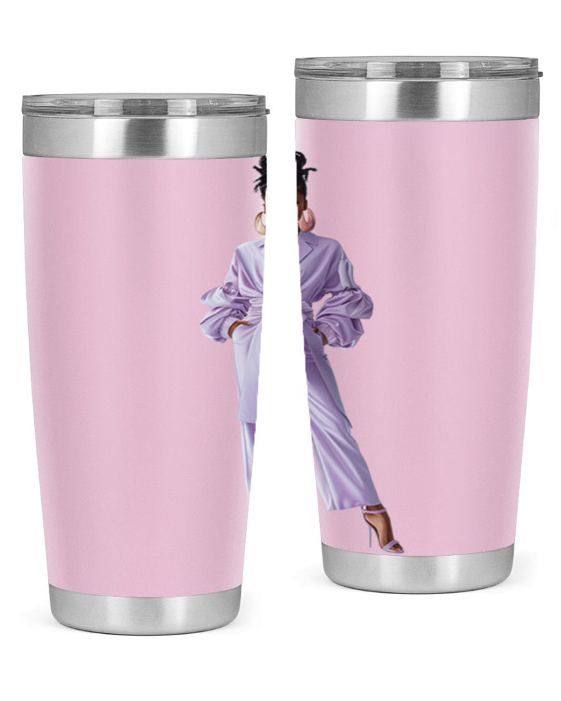 fashion girl in lavender 51#- fashion- Cotton Tank