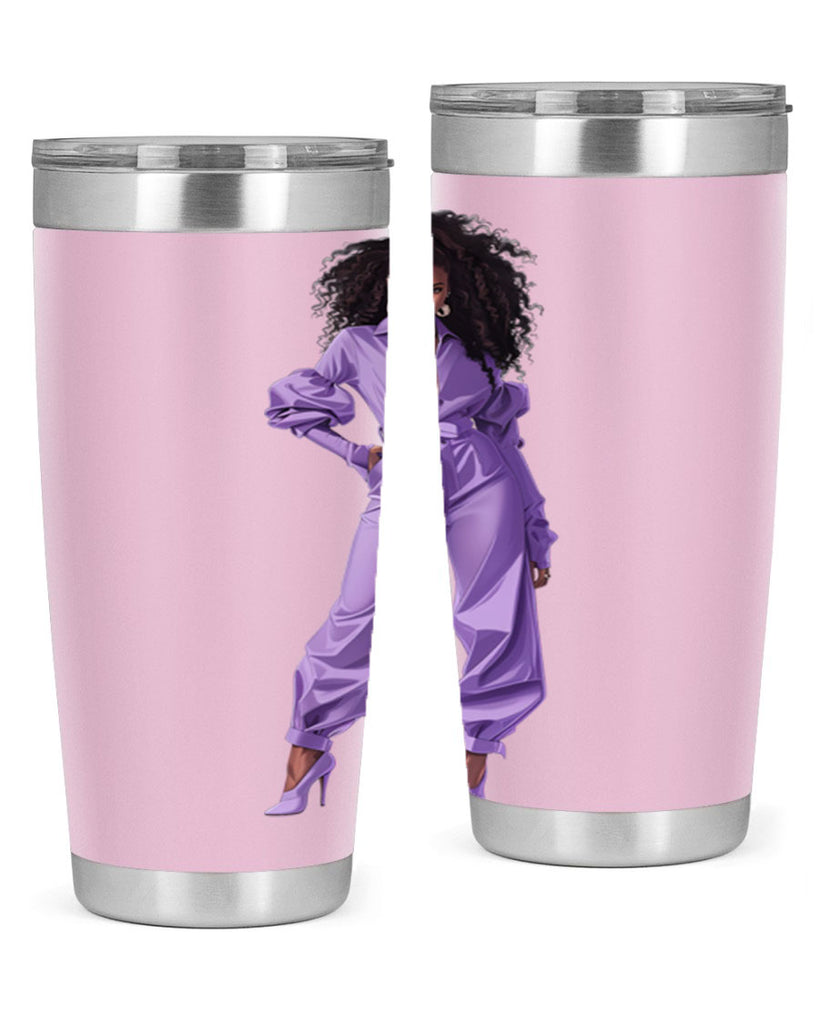 fashion girl in lavender 57#- fashion- Cotton Tank
