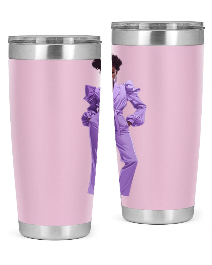 fashion girl in lavender 67#- fashion- Cotton Tank