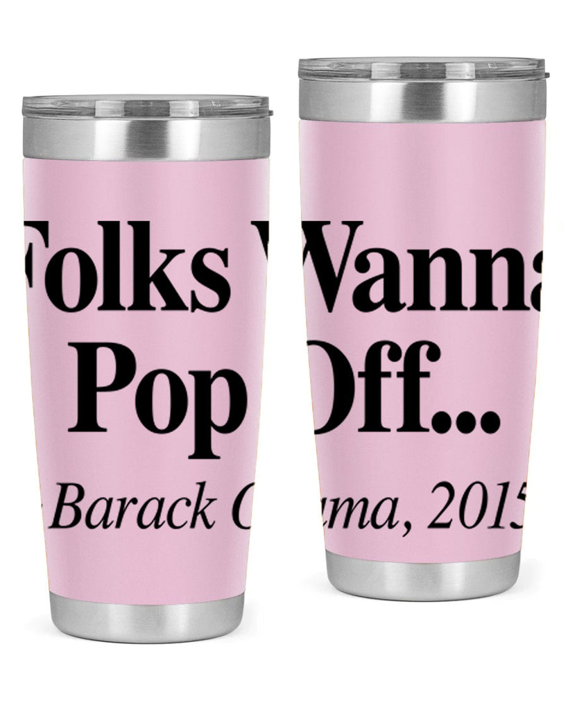 folks wanna pop off 151#- black words phrases- Cotton Tank