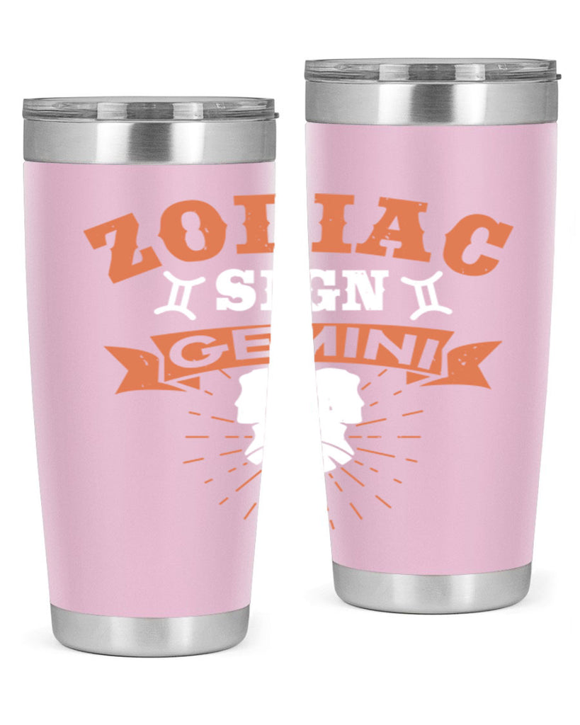 gemini 246#- zodiac- Tumbler