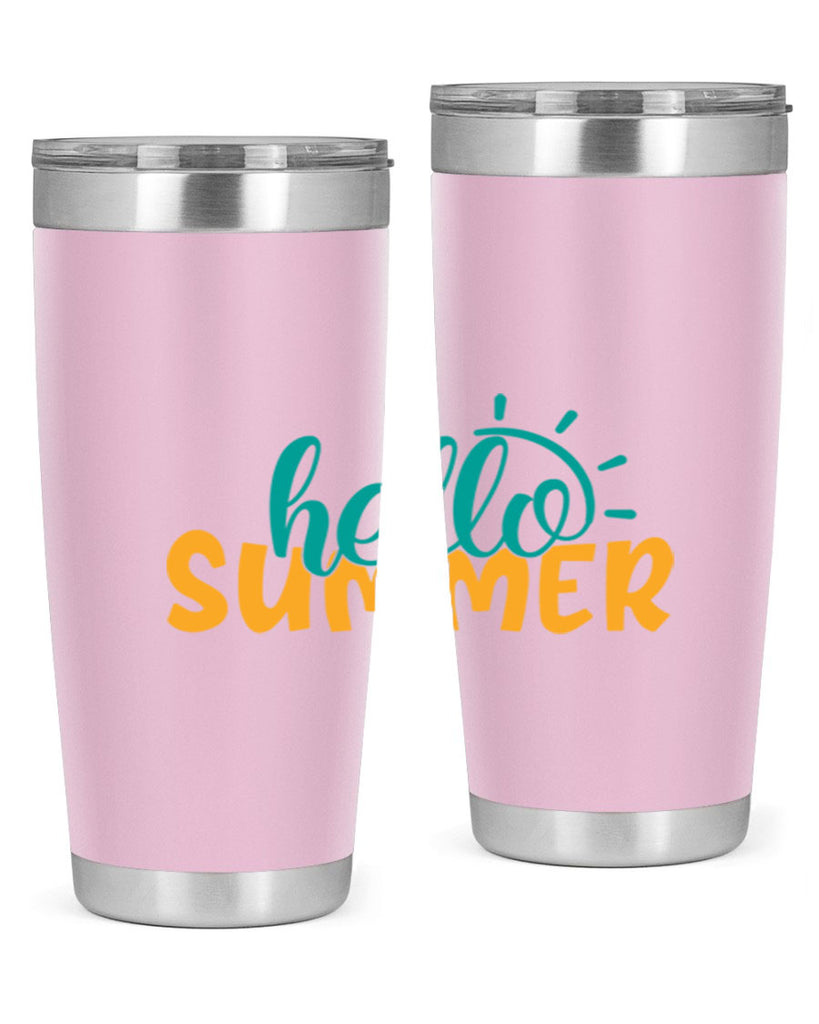 hello summer Style 97#- summer- Tumbler