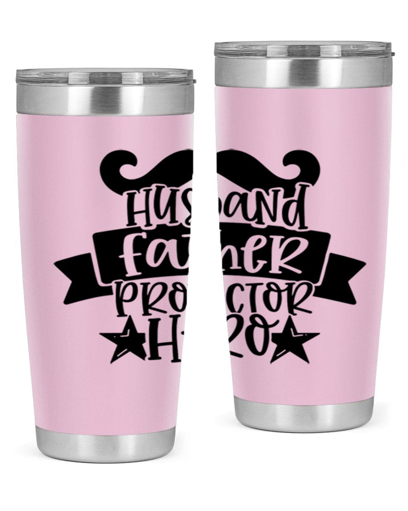 husband father protector hero 46#- fathers day- Tumbler