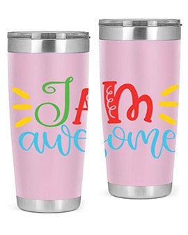 i am awesome Style 18#- autism- Tumbler