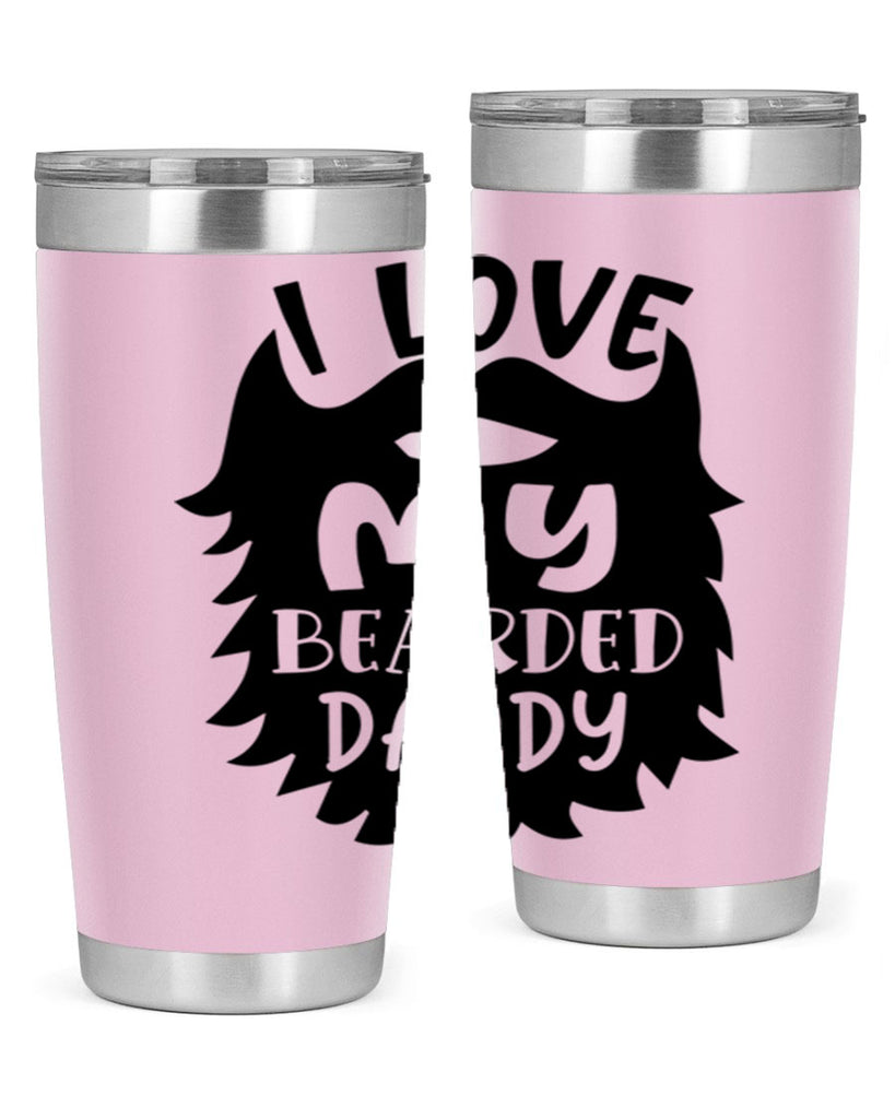 i love my bearded daddy Style 248#- baby- tumbler