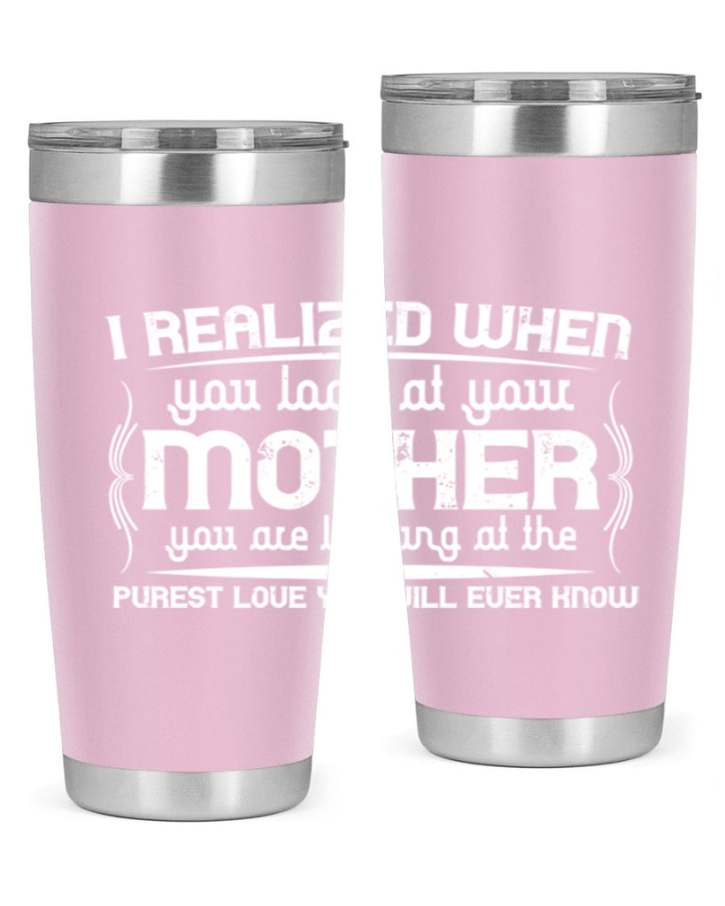 i realized when 154#- mom- Tumbler