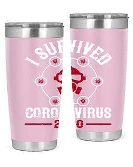 i survived coronavirus Style 32#- corona virus- Tumbler