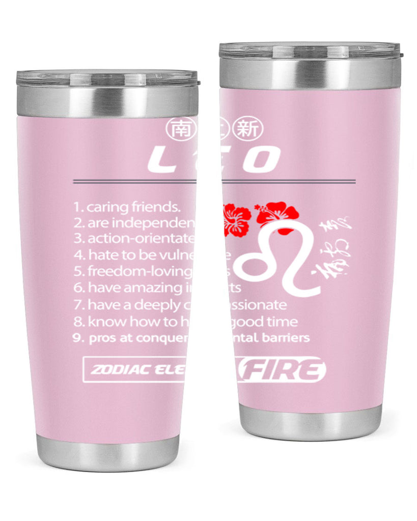 leo 307#- zodiac- Tumbler