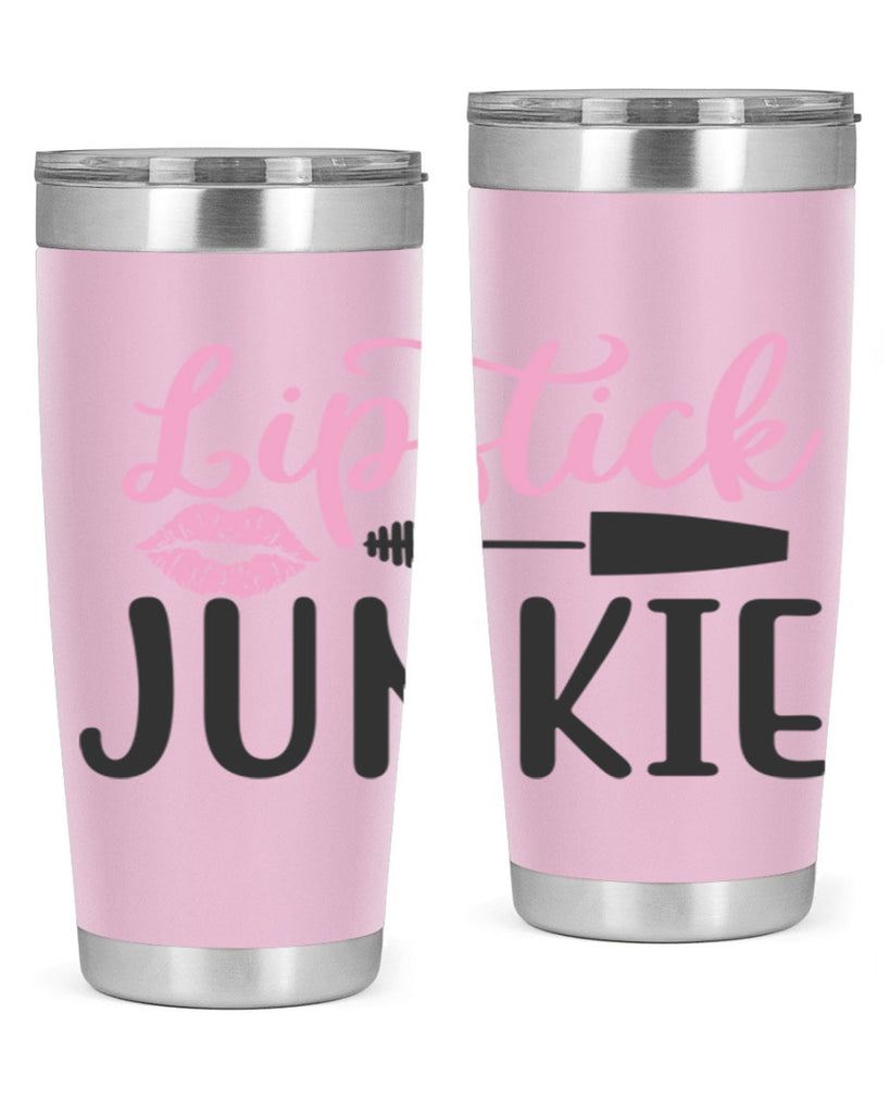 lipstick junkie Style 154#- make up- Tumbler