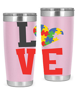 love Style 29#- autism- Tumbler