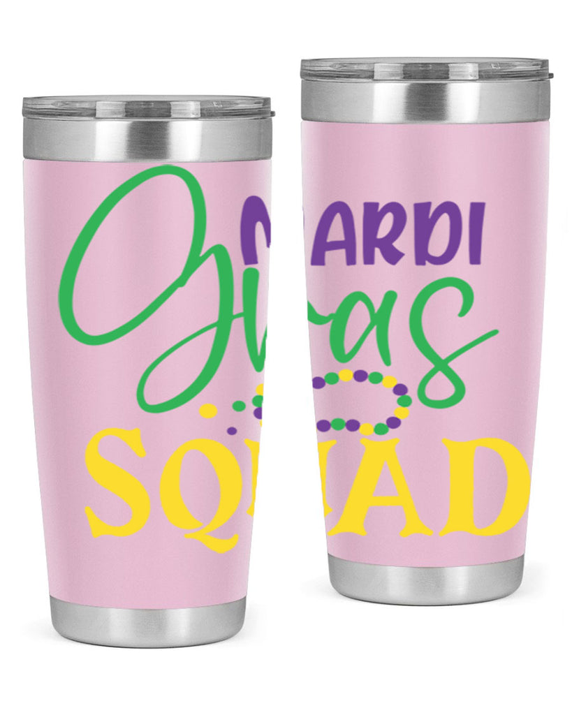 mardi gras squad 78#- mardi gras- Tumbler