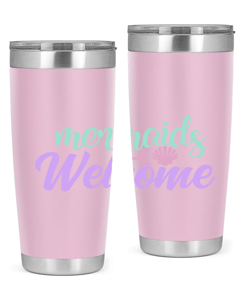 mermaids welcome 6#- mermaid- Tumbler