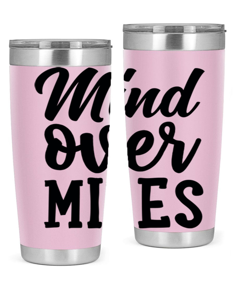 mind over miles 28#- gym- Tumbler