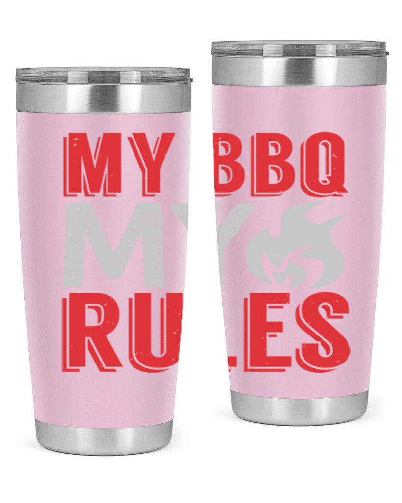 my bbq my rule 22#- bbq- Tumbler