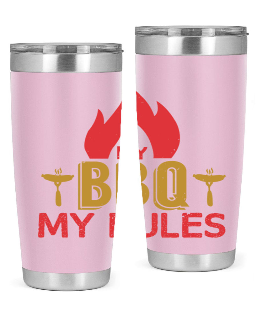 my bbq my ruless 21#- bbq- Tumbler