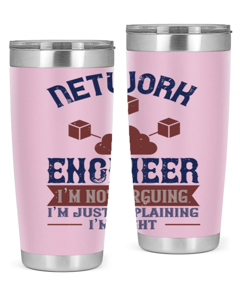network engineer I am not arguing Im just explaining im right Style 42#- engineer- tumbler