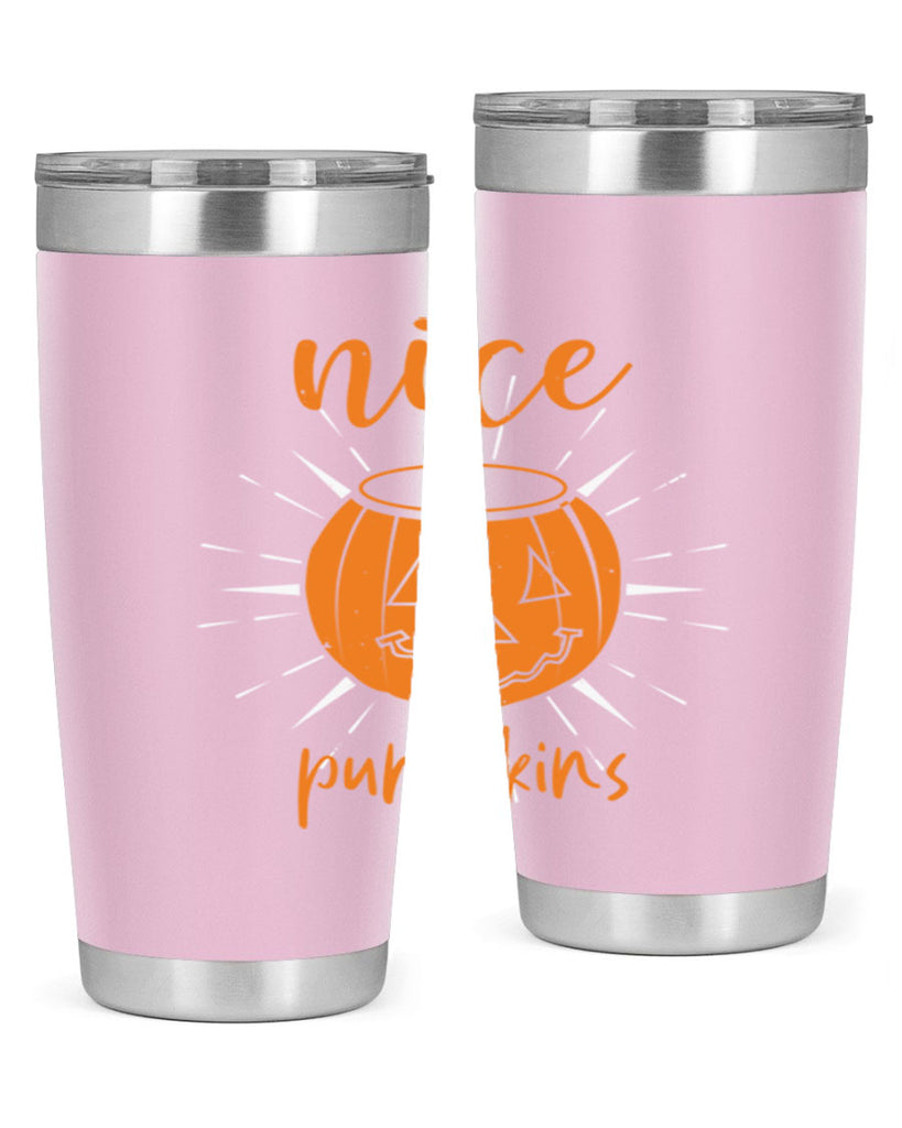 nice pumpkins 138#- halloween- Tumbler