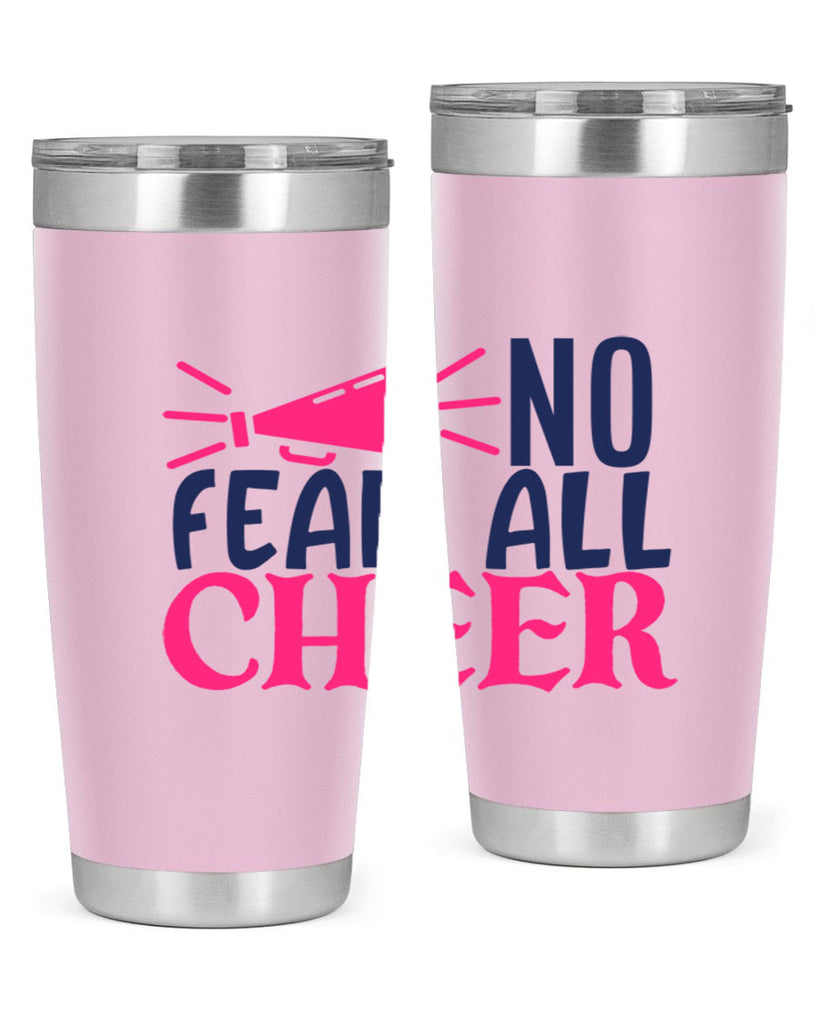 no fear all cheer 1739#- cheer- Tumbler