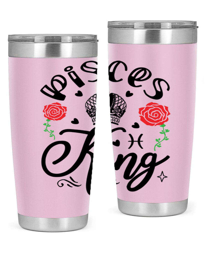 pisces king 375#- zodiac- Tumbler
