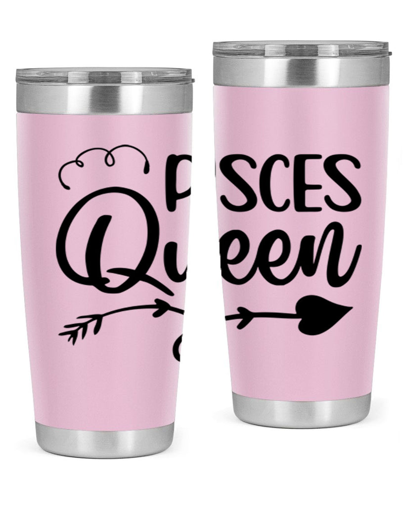 pisces queen 379#- zodiac- Tumbler