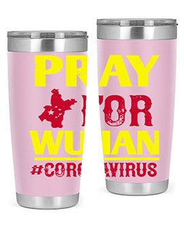 pray for wuhan coronavirus Style 27#- corona virus- Tumbler