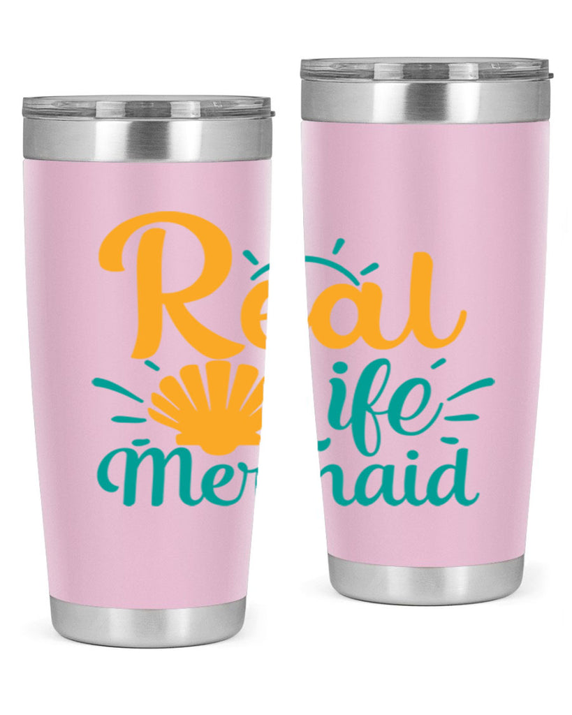 real life mermaid Style 79#- summer- Tumbler