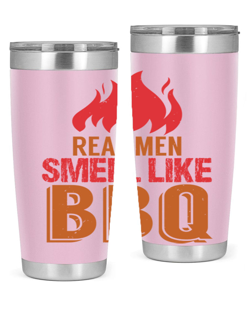 real men smell like bbq 16#- bbq- Tumbler