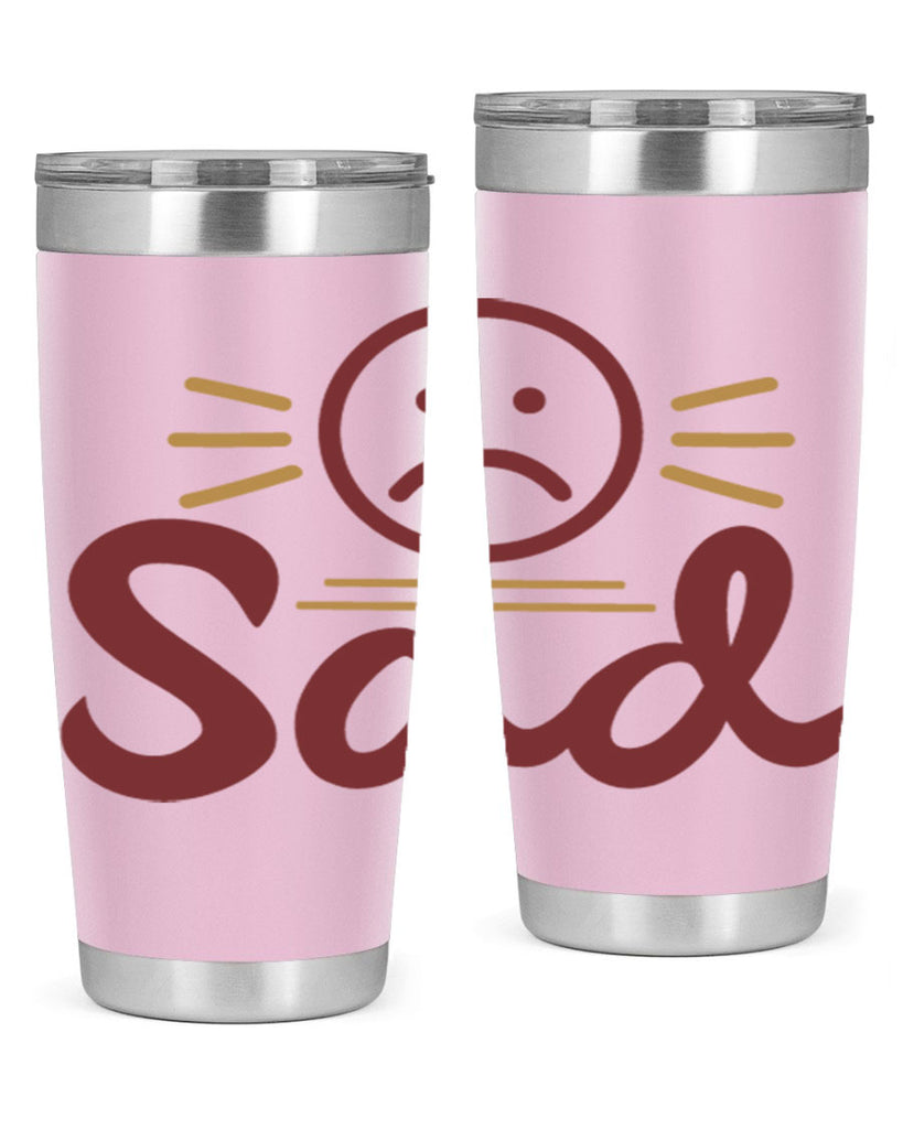 sad 5#- fathers day- Tumbler