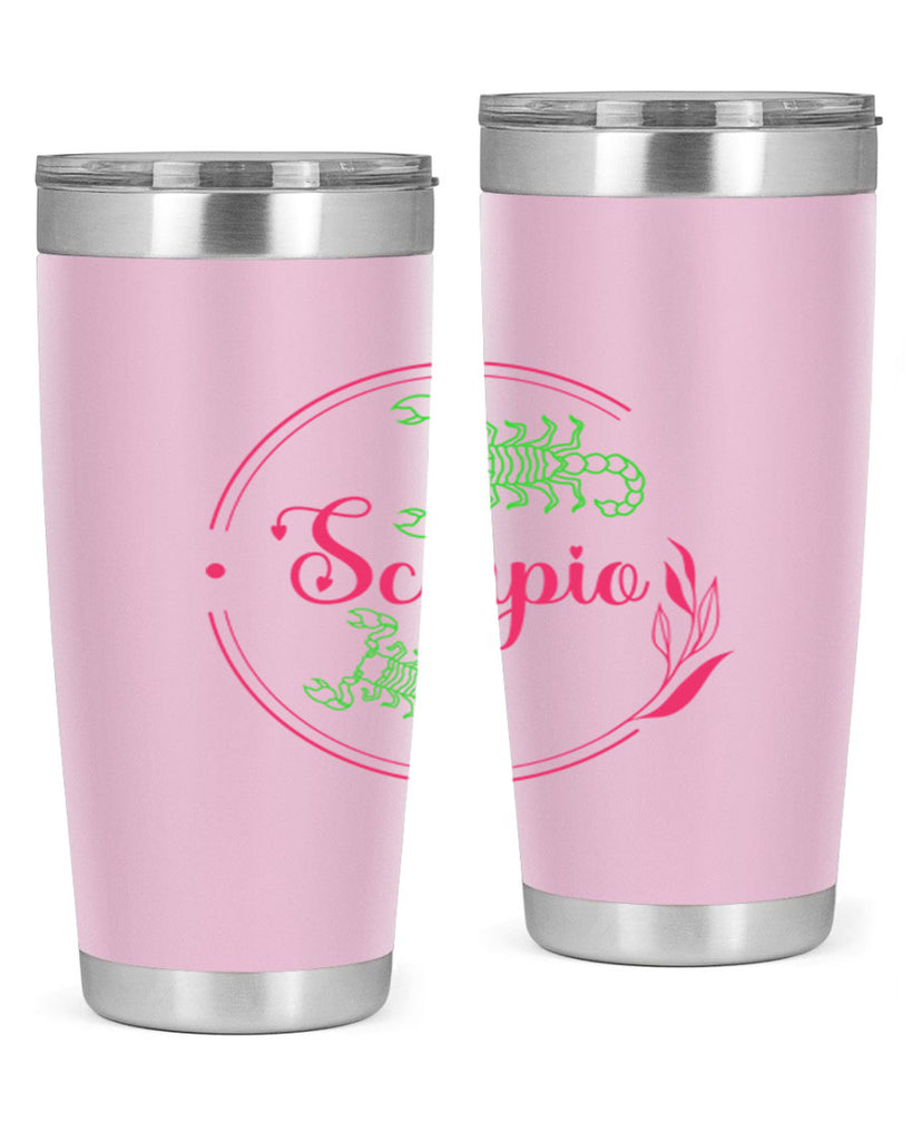 scorpio 437#- zodiac- Tumbler