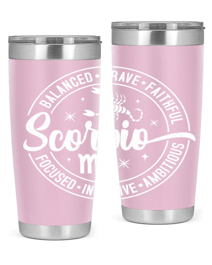 scorpio 439#- zodiac- Tumbler