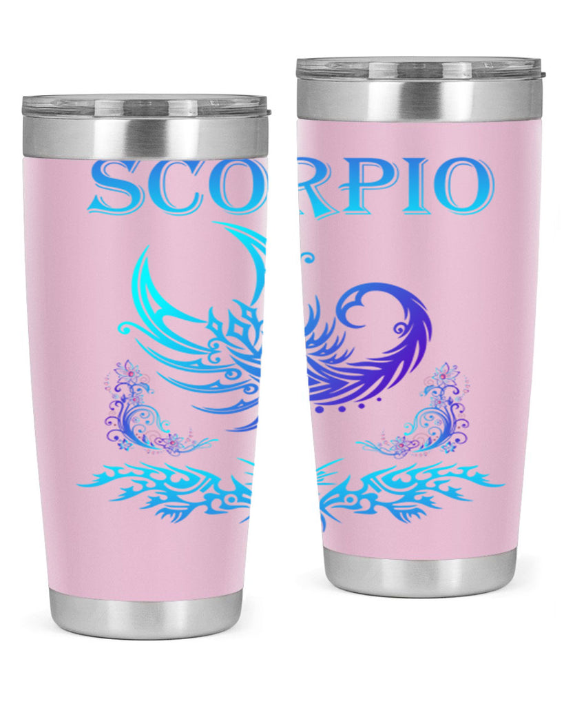 scorpio 449#- zodiac- Tumbler